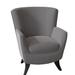 Armchair - Ivy Bronx Mullis 29.25" Wide Tufted Armchair Velvet/Microfiber/Microsuede/Fabric in Brown | 34.5 H x 29.25 W x 29.5 D in | Wayfair