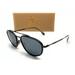 Burberry Accessories | Burberry Men's Matte Black Sunglasses! | Color: Black | Size: 56mm-19mm-145mm