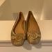 Michael Kors Shoes | Gold Michael Kors Flats, Size 8 | Color: Gold | Size: 8