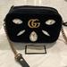 Gucci Bags | Gucci Velvet Matelasse Crossbody | Color: Black/Silver | Size: Os