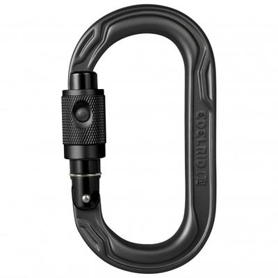Edelrid - Oval Power 2500 Permalock - Verschlusskarabiner schwarz/grau Image