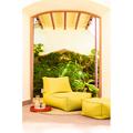 Trule Large Outdoor Friendly Bean Bag Chair & Lounger Performance Fabric/Fade Resistant/Stain Resistant in Yellow | 25 H x 40 W x 26 D in | Wayfair