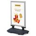 MT Displays Pavement Sidewalk Sign Holder Aluminum in Gray | 24.8 H x 35.43 W x 52.87 D in | Wayfair UTWMPP0N34X9002