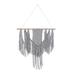 Dakota Fields Blended Fabric Wall Hanging w/ Hanging Accessories Included Blended Fabric in Gray | 47 H x 35.7 W in | Wayfair