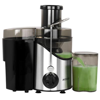 Centrifugal Self Cleaning Juicer and Juice Extractor in Silver - 3" W