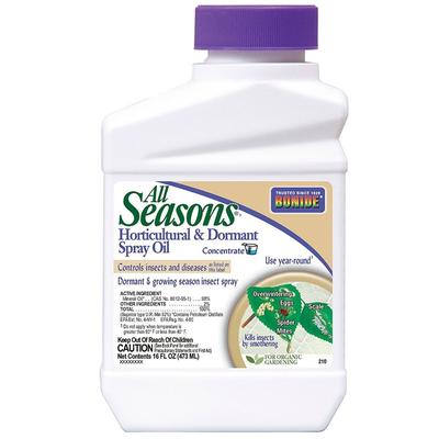 Bonide 210 Concentrate All Seasons Horticultural Spray Oil, 16 Oz