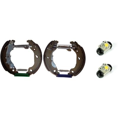 BREMBO Bremsbackensatz KIT & FIT hinten rechts links vormontiert für FIAT 71740712 K 23 048