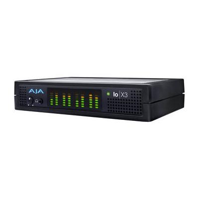 AJA Io X3 Professional Video I/O for Thunderbolt 3 IO-X3