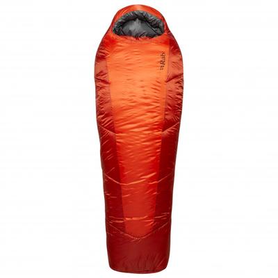 Rab - Solar Eco 4 - Kunstfaserschlafsack Gr bis 200 cm Körperlänge Zip: Left Rot Image