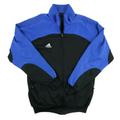 Adidas Jackets & Coats | Adidas Mens Bomber Track Jacket Blue Black Colorblock Full Zip Size Xs Athletic | Color: Blue | Size: Xs