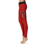 Women's Red Texas Tech Raiders Solid Yoga Leggings