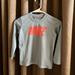 Nike Shirts & Tops | Nike Boys Dri-Fit Gray Long Sleeve Tee Top Shirt Sweatshirt Size M 5-6y | Color: Gray | Size: Mb