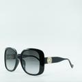 Gucci Accessories | New Gucci Gg1029sa 007 Black Grey Round Sunglasses | Color: Black/Gray | Size: 57 - 19 - 145