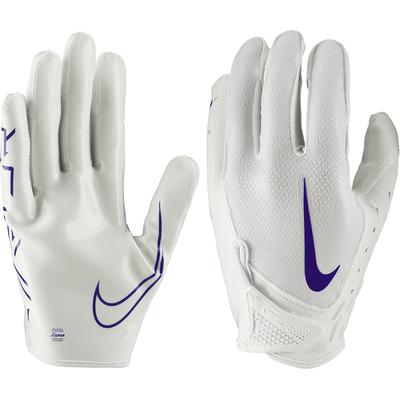 Nike Vapor Jet 7.0 Adult Football Gloves White/Pur...