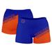 Women's Royal Boise State Broncos Color Block Shorts