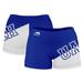 Women's Blue UAH Chargers Plus Size Color Block Shorts