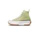 Converse Run Star Hike Platform Trainers Olive Aura Black White - 7 UK