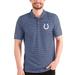 Men's Antigua Heathered Royal/White Indianapolis Colts Esteem Polo