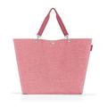 Reisenthel Shopper XL Twist Berry - Spacious Shopping Bag and Elegant Handbag in One - Made of Water Resistant Material