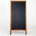 MT Displays Advertising Wood Chalk Surface Sign Holder in Black/Brown | 41.34 H x 26.38 W x 22.05 D in | Wayfair UWODD06012X2000