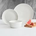 Safdie & Co. Inc. 12 Piece Dinnerware Set, Service for 4 Porcelain/Ceramic in White | Wayfair HK04437