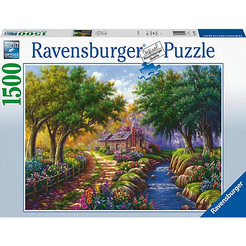 Puzzle 17109 Cottage am Fluß 1500 Teile Puzzle