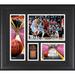 "Evan Mobley Cleveland Cavaliers 15'' x 17'' Collage with a Piece of Team-Used Ball"