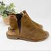 Anthropologie Shoes | Anthropologie Musse & Cloud Ciara Tan Suede Sandal | Color: Brown/Tan | Size: 6