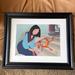 Disney Wall Decor | Framed 1999 Mulan Disney Commemorative Lithograph | Color: Black | Size: 16-1/2 X 13-1/2”