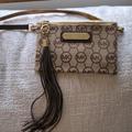 Michael Kors Bags | Michael Kors Mk Monogram Logo Belt Bag Fanny Pack | Color: Brown/Cream | Size: Os