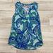 Lilly Pulitzer Tops | Lilly P Tank | Color: Blue/Green | Size: M