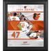 John Means Baltimore Orioles Framed 15" x 17" Stitched Stars Collage