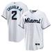 Men's Nike Jazz Chisholm Jr. White Miami Marlins Home Replica Player Jersey
