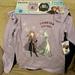 Disney Shirts & Tops | Disney Girls Frozen Elsa Anna 2 Pack Long Sleeve Shirts Tee 10/12 Blue Purple. | Color: Blue/Purple | Size: 10g