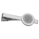 Silver Akron Zips Logo Tie Bar