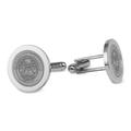 Silver McDaniel Green Terror Cufflinks