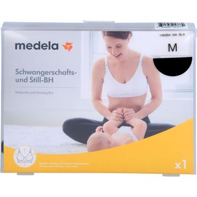 MEDELA - Schwangerschafts- u.Still-BH M schwarz Stillzeit & Wochenbett