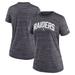 Women's Nike Black Las Vegas Raiders Sideline Velocity Lockup Performance T-Shirt