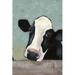 Gracie Oaks 'Holstein Cow III' Painting on Canvas in Blue | 49.5 H x 33.5 W x 1.375 D in | Wayfair 3458C6B25900497AAF2FBCA258AFD846