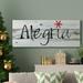 The Holiday Aisle® Alegria Premium Gallery Wrapped Canvas - Ready To Hang Canvas, Solid Wood in Black/Blue/Green | 50 H x 20 W x 1 D in | Wayfair