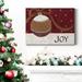 The Holiday Aisle® Joy Ornament- Premium Gallery Wrapped Canvas - Ready To Hang Canvas, Solid Wood in White | 48 H x 36 W x 1 D in | Wayfair