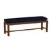 Summer Classics Club Picnic Outdoor Bench Metal in Brown | 16.5 H x 60 W x 16 D in | Wayfair 332560+C0126455N