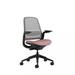 Steelcase Series 1 Task Chair Upholstered/Mesh in Black | 41.25 H x 23.5 W x 27 D in | Wayfair SXGC2CC2GN10P5T2X5