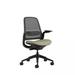 Steelcase Series 1 Task Chair Upholstered/Mesh in Black | 41.25 H x 23.5 W x 27 D in | Wayfair SXGHD5CY1PL2M1HLWN