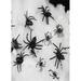 The Holiday Aisle® Spider Webs Halloween Decorations,1000 Sqft Stretch Spider Webbing Halloween Cobwebs w/ 184 Pcs Fake Glow | Wayfair