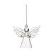 The Holiday Aisle® Clear Angel Hanging Figurine Ornament Set of 12 Glass | 4 H x 3 W x 3 D in | Wayfair 66707EC555AB44A4A1BE9A766F29F3A1