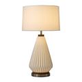 Moraga Bone Porcelain Table Lamp - NOVA of California 107224WB