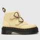 Dr Martens devon heart boots in beige