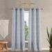 Jessica Simpson Tallulah Textured Blackout Grommet Window Curtain Panel Pair with Tiebacks