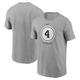 Men's Nike Lou Gehrig Heathered Gray New York Yankees Cooperstown Collection Day Retired Number T-Shirt